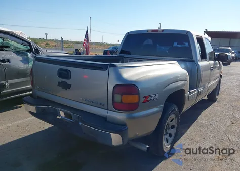 2001 Chevrolet Silverado 1500 Ls from USA, damaged, VIN 1GCEK19VX1Z179181